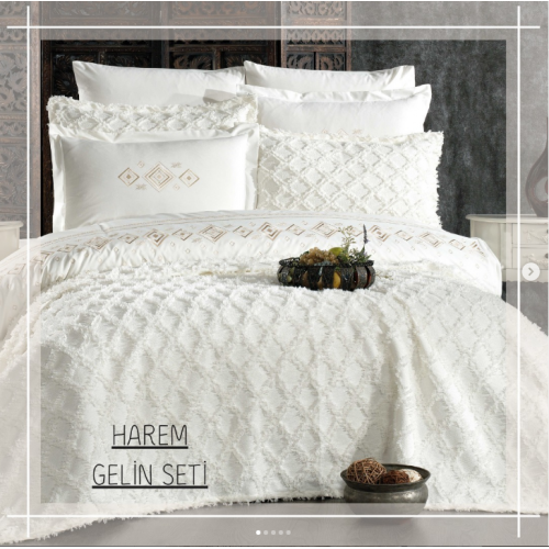 Çapa Home - Çapaev Harem 9 Parça Gelin Seti 